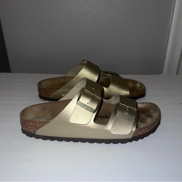 Birkenstock Gold Sandals - Picture 2 of 9